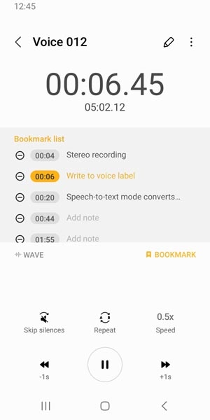 三星录音机app官方版(Voice Recorder)