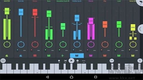 FL Studio Mobile功能界面