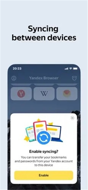 俄罗斯引擎浏览器 v22.1.1 手机版截图
