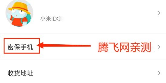 密保手机设置
