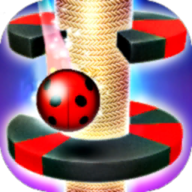 Ladybug Jumping Ball Game