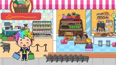 蒂奇镇城市生活模拟器下载最新版截图