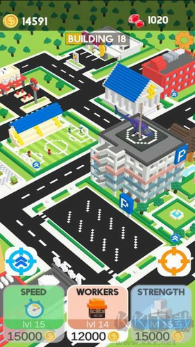 放置城市建造3D v1.0无限金币版截图