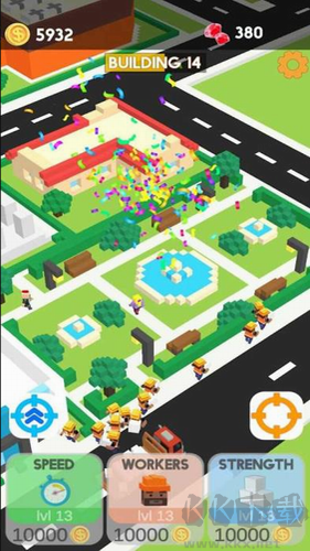 放置城市建造3D v1.0无限金币版截图