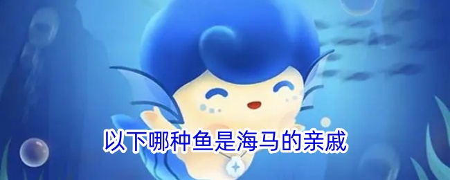 哪种鱼是海马的亲戚
