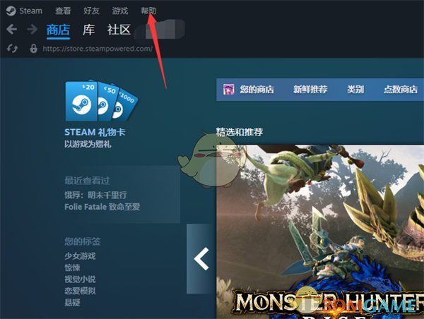 查看Steam版本号方法
