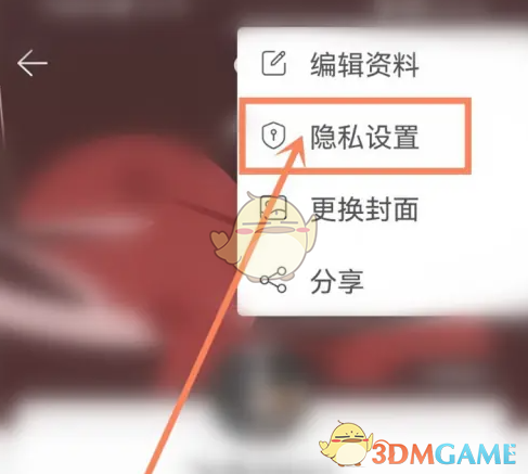 隐私设置页面