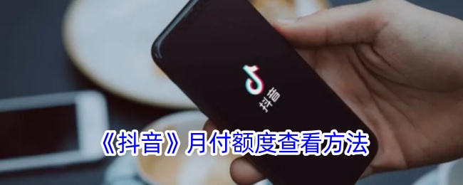 《抖音》月付额度查询方法