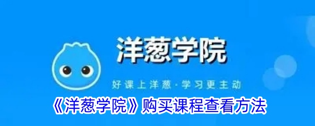 《洋葱学院》课程购买指南