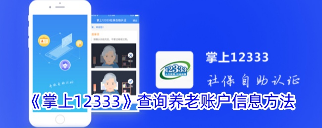 《掌上12333》查询养老账户步骤