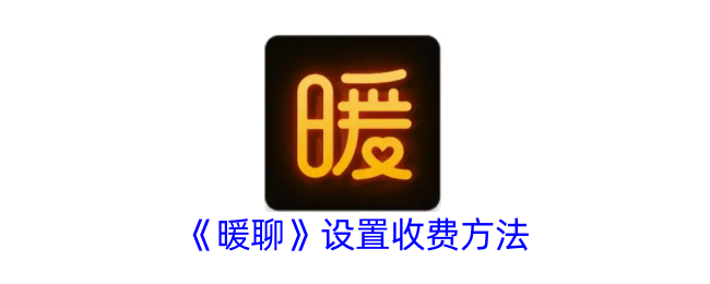 《暖聊》收费模式设置