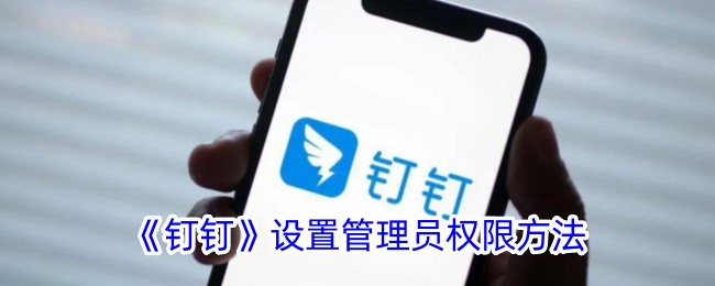 《钉钉》管理员权限设置指南