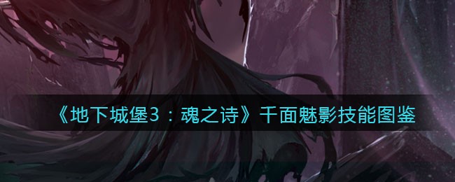 《地下城堡3：魂之诗》千面魅影技能解析